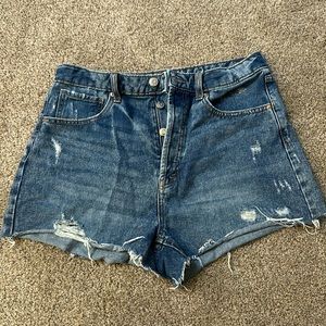 Wild Fable High Rise Cutoff Jean Shorts